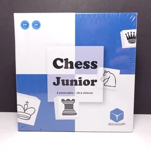 2018 CUBES ART Chess Junior Blue - Logic Strategy Puzzle Board Game Ages 5+ - Picture 1 of 6