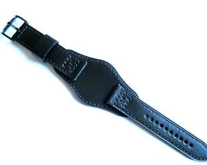 FOSSIL Original Ersatz/-Lederarmband JR1510 Uhrband mit Unterlage watch strap 22 - Picture 1 of 5