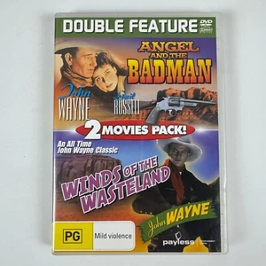 Double Feature - Angel & The Badman / Winds Of The Wasteland DVD John Wayne Reg4 - Picture 1 of 3