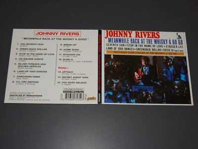 JOHNNY RIVERS - MEANWHILE BACK AT THE WHISKY / DIGIPACK MAGIC-CD 1998 (CD MINT-) - Bild 1 von 2