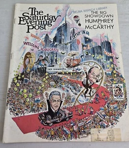 VTG. SATURDAY EVENING POST MAGAZINE AUGUST 24 1968 - Picture 1 of 6