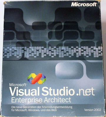 Microsoft Visual Studio 2002 Enterprise Architect - Windows, Deutsch - G77-00014 - Bild 1 von 4