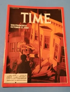TIME MAGAZINE OCTOBER 30 1989 San Francisco Earthquake  - Foto 1 di 3