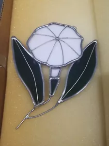 Tiffany Stained Glass Collectors Society Petunia With COA - Picture 1 of 6