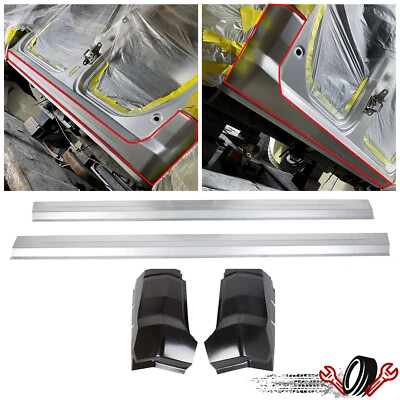 For 09-18 Dodge Ram Slip-on Rocker Panels & Cab Corner Extended Cab & Quad Cab - Image 1 of 4
