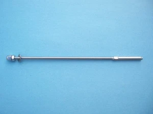 T316 Stainless Steel Extra Long Threaded End Fitting Cable Railing - 3/16 Cable - Picture 1 of 1