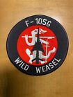 Vintage Military Patch USAF F-105G WILD WEASEL PATCH