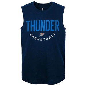 Outerstuff NBA Youth (8-20) Oklahoma City Thunder First String Muscle Tank Top - Picture 1 of 5