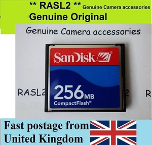 SanDisk CF CompactFlash memory Card For Canon IXUS V, PowerShot S20, S30, Pro 70 - Picture 1 of 3