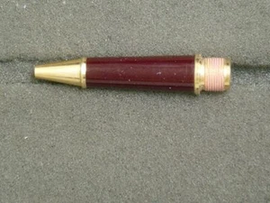 MONTBLANC SECTION 163 ROLLER BALL REPLACEMENT PART BORDEAUX WITH GOLD TRIM - Picture 1 of 1