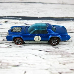 Vintage 1969 Hot Wheels Redline Sugar Caddy Blue Hong Kong Mattel - Picture 1 of 6