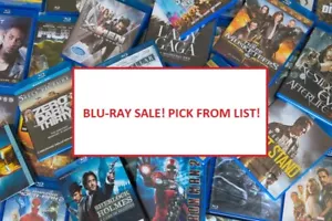 BluRay Sale! BluRay $6. 3D BluRay $7. Pick From List. - Picture 1 of 226