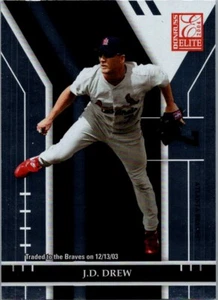 2004 Donruss Elite #81 J.D. Drew - Picture 1 of 2