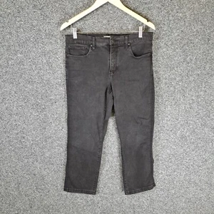 Levis 312 Shaping Slim Jeans Womens Size 31 Grey Denim Premium BIG E - Picture 1 of 11