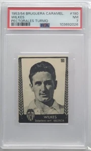 1953-54 Bruguera Caramel Wilkes Pectorales Turmo #190 PSA 7 - Picture 1 of 2