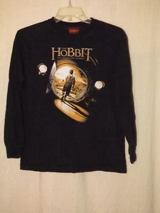 Camiseta El Hobbit Un Viaje Inesperado Para Hombre M Negra LS 100% Algodón - Imagen 1 de 6