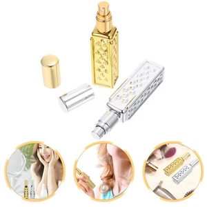 2 Pezzi Bottiglia Profumo Spray per Bottiglie Ricaricabili Viaggio Riutilizzabile Portatile - Foto 1 di 12