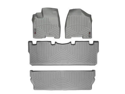 WeatherTech FloorLiner for 2004-2010 Toyota Sienna - Full Set, Grey Foto 1 de 4