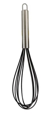 New Cooking Concepts Non-scratch Non-stick Cookware Mixing Silicone Whisk 11" - Image 1 of 2