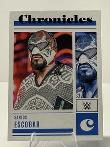 2023 Panini Chronicles WWE Santos Escobar #20 PURPLE SP /49 - Picture 1 of 2