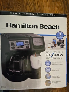 New Factory Sealed Hamilton Beach 49916G FlexBrew Trio Coffee Maker - Picture 1 of 2