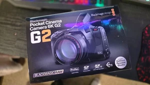 BlackMagic Pocket Cinema Camera 6K G2 with Resolve Studio Licence - Picture 1 of 18