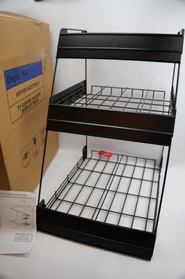 Nuevo TT1775-DSP Estante de Almacenamiento Comercial Comercial para Cápsulas de Café de Metal de 3 Niveles Foto 1 de 4