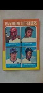 Fred Lynn 1975 Topps novato Boston Red Sox Roy MVP RC EX-MT, CENTRADO - Imagen 1 de 2