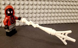 LEGO Marvel Miles Morales Spiderman Minifigure Daily Bugle Set 76178 NEW Hoodie - Picture 1 of 7