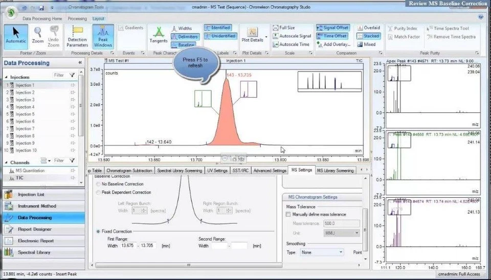 Software de cromatografia termocientífica Chromeleon 6.11 - Imagem 1 de 1