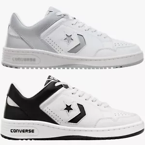 Converse All Star Weapon Ox White Leather Comfort Shoes Sneaker Men´s - Picture 1 of 15