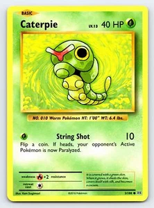 Tarjeta Pokémon Caterpie 3/108 Common XY Evolutions - Casi Nueva - Imagen 1 de 5