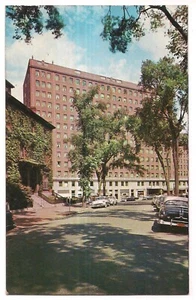 THE EASTLAND Hotel Largest Modern Portland ME Maine Postcard 1963 - Picture 1 of 2
