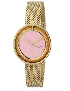 Pierre Cardin reloj de mujer dorado acero noble CMA.0016 l - Imagen 1 de 1