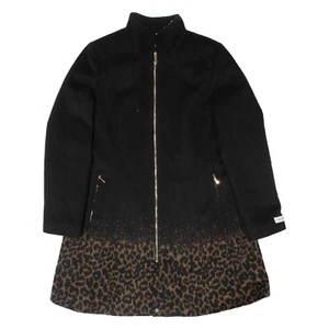 CALVIN KLEIN Womens Jacket Black Wool L - Picture 1 of 6