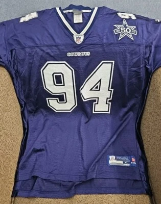 Camiseta deportiva Dallas Cowboys Demarcus Ware #94 50th ANNIV Reebok NFL Equipment XL Foto 1 de 4