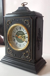 JANTAR YANTAR SOVIET USSR CCCP RUSSIA CLOCK RARE LUXURY NOT  MOLNIJA MAJAK - Picture 1 of 6