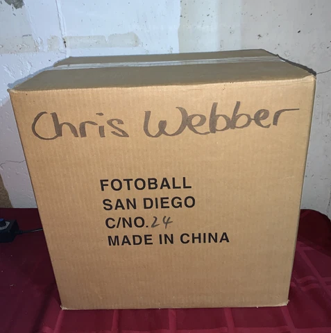 Case Of 72 Chris Webber Lil' Bobber Sacramento Kings Mini Bobblehead New Sealed Cover