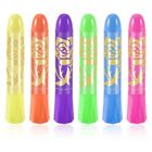 6 Pack Glow in the Dark Face Body Paint Glow Sticks Markers Makeup Face7424