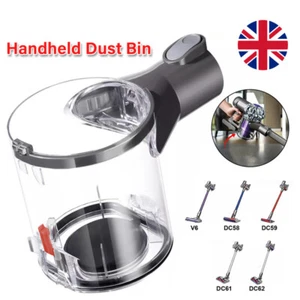 For Dyson V6 DC58 DC59 DC62 DC74 Dust Bin Canister Replacement Part Assembly - Picture 1 of 12