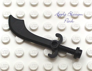 NEW Lego Ninjago Samurai X Black BUTTERFLY SWORD - Ninja Minifig Scimitar Weapon - Picture 1 of 3