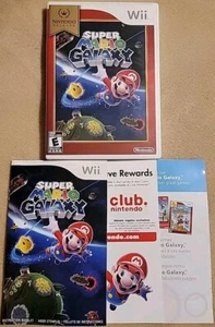 Super Mario Galaxy (Nintendo WII, 2011) CIB mit Handbuch & Einlagen komplett - Bild 1 von 6