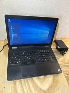 Dell Latitude E5570 intel Core i7 2.6Ghz 12Gb 256GB SSD webcam Windows 10 Pro - Picture 1 of 7
