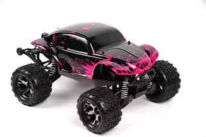 Custom Body Bug Hot Pink for Traxxas Stampede 1/10 Truck Car Shell Cover 1:10 - Picture 1 of 8