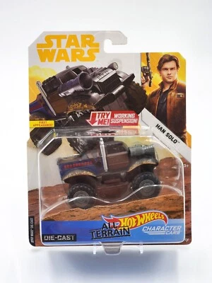 2017 STAR WARS Hot Wheels Han Solo All-Terrain Vehicle 1:43 Die Cast - Image 1 of 4