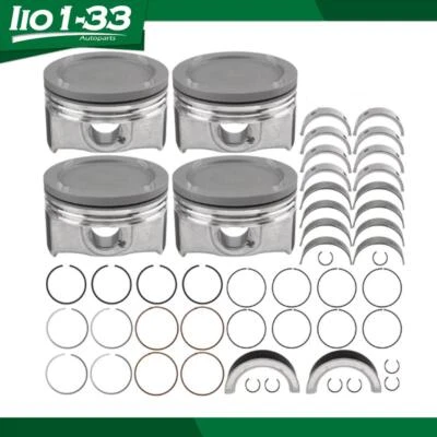Main Rod Bearing Piston Rings For Buick Verano Chevrolet Impala GMC Terrain 2.4L - Image 1 of 4