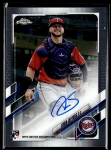 Ryan Jeffers 2021 Topps Chrome Rookie Autographs RC Auto #RA-RJ Minnesota Twins