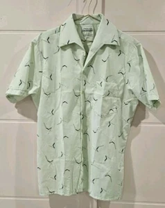 Vintage Dacrilene By Rosco, Late 60's Early 70's Mens Shirt. Made in Australia. - Picture 1 of 9