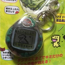 Jurassic Dinosaur Tamagotchi Jurapet Tokuda Original 1997 F/S import japan Green