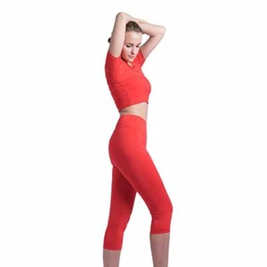 ARMEDES Yoga Capri Pants Waist Tummy Control Compression Base Layer AR 272 - Picture 1 of 32